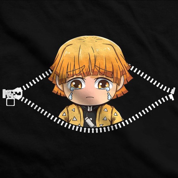 Baby Zenitsu Peeking Maternity T-Shirt Official Demon Slayer Merch