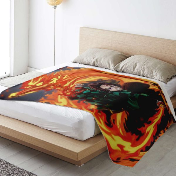 d6f0f4e06cdf93b80638a5ce796c1217 blanket vertical lifestyle - Demon Slayer Shop