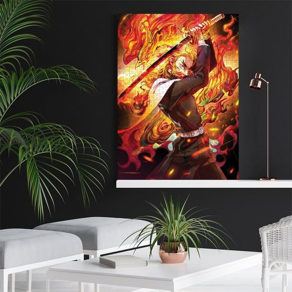 Kyojuro Flame Pillar Puzzle Official Demon Slayer Merch