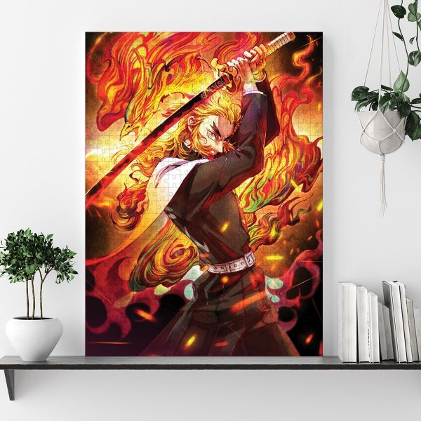 Kyojuro Flame Pillar Puzzle Official Demon Slayer Merch