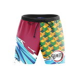 Slayer Giyu Beach Shorts Official Demon Slayer Merch