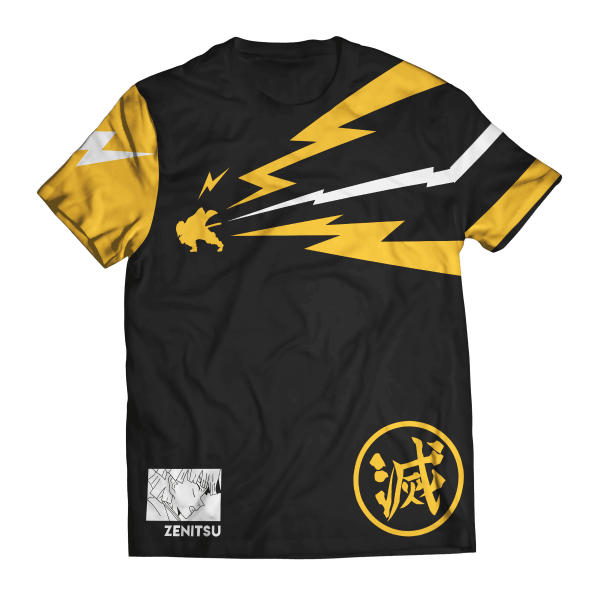 Thunder Zenitsu Unisex T-Shirt Official Demon Slayer Merch