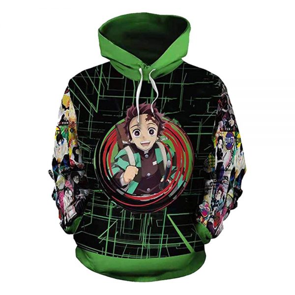 Demon Slayer Hoodie  Tanjiro S Official Demon Slayer Merch