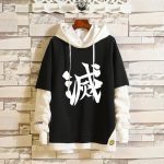 Demon Slayer Hoodie  Corps Uniform Kanji S 35-45kg Official Demon Slayer Merch