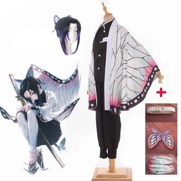 Demon Slayer Cosplay Shinobu Without Wig / S Official Demon Slayer Merch