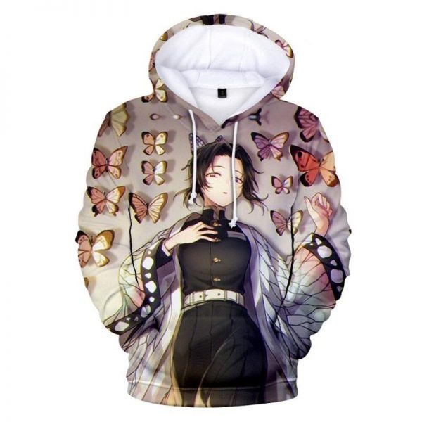 Demon Slayer Hoodie  Shinobu Butterflies XXS Official Demon Slayer Merch