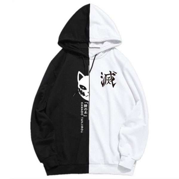 Demon Slayer Hoodie  Tanjiro Streetwear Black / S Official Demon Slayer Merch