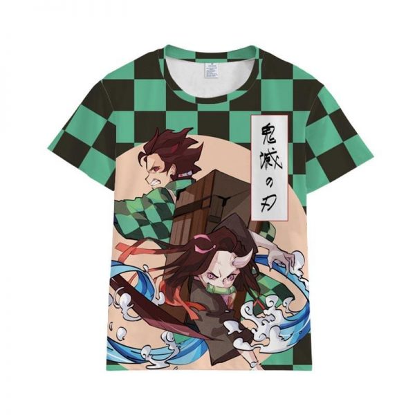 Demon Slayer T-Shirt Tanjiro & Nezuko Kamado Duo S Official Demon Slayer Merch