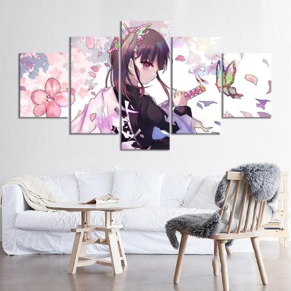 Demon Slayer Canvas  Kanao Tsuyuri Size 1 / No Frame Official Demon Slayer Merch