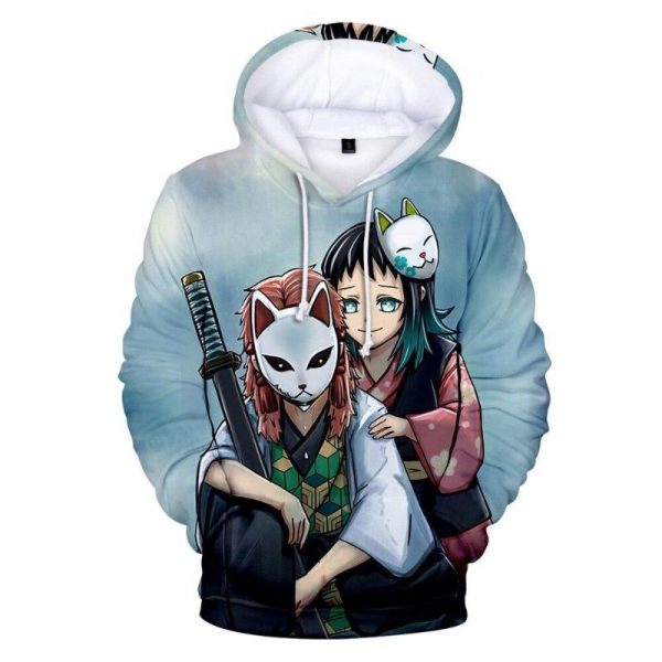 Demon Slayer Hoodie  Sabito & Makomo XXS Official Demon Slayer Merch