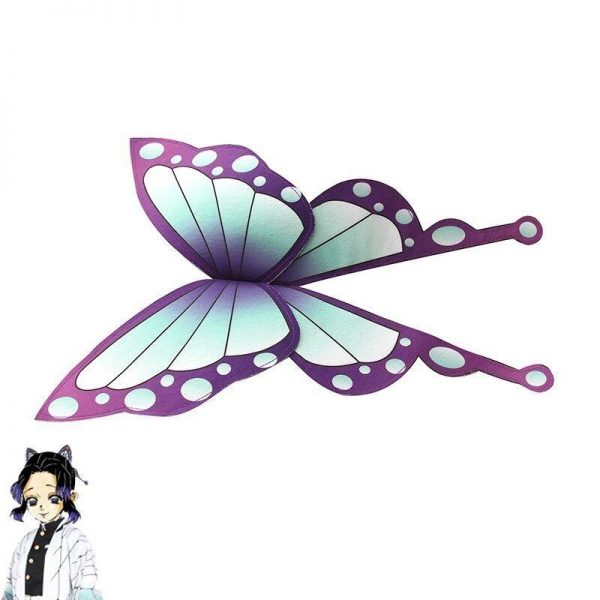 Demon Slayer Cosplay  Shinobu Kocho Butterfly Hair Clip Default Title Official Demon Slayer Merch