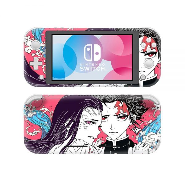 Demon Slayer Nintendo Switch Skin  Tanjiro and Nezuko Default Title Official Demon Slayer Merch