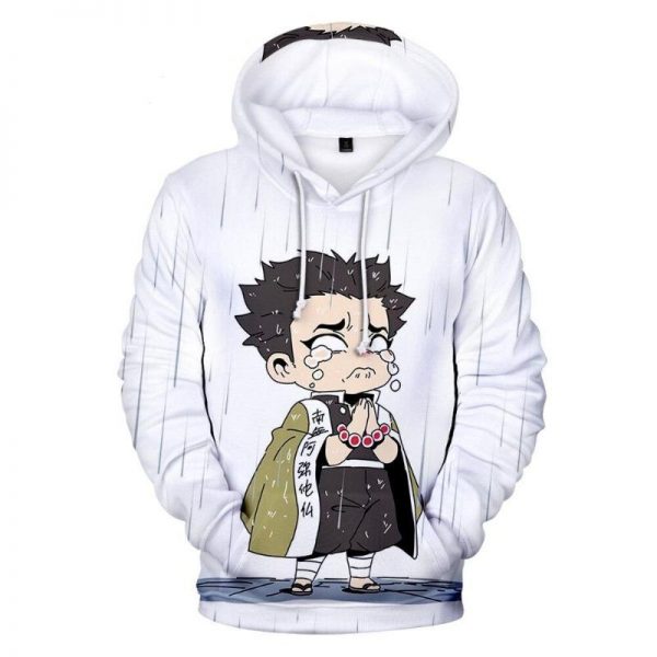 Demon Slayer Hoodie  Cute Gyomei Himejima XXS Official Demon Slayer Merch