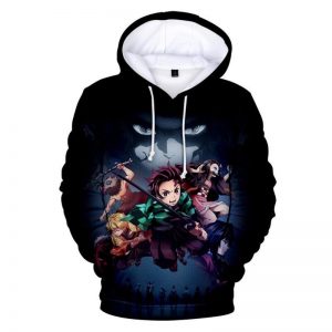 Kimetsu no Yaiba Hoodie XXS Official Demon Slayer Merch