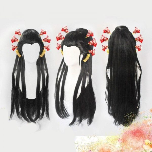 Demon Slayer Cosplay Daki Wig Black Official Demon Slayer Merch