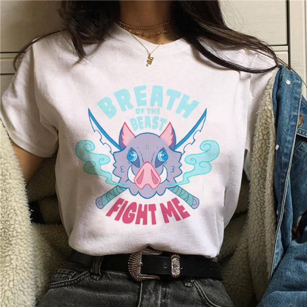 Demon Slayer T-Shirt  Breath of The Beast XS Official Demon Slayer Merch