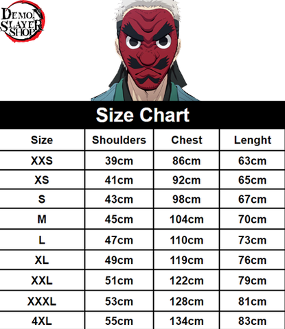 Kimetsu no Yaiba Hoodie Obanai Iguro Haori Pattern Official Merchandise 2 - Demon Slayer Shop Demon Slayer Hoodie Pattern Size Chart