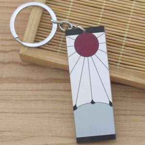 Demon Slayer Keychain Hanafuda Default Title Official Demon Slayer Merch