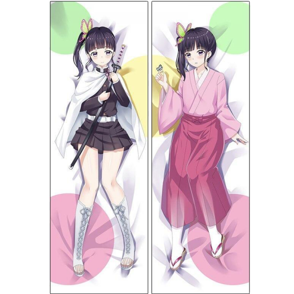 Demon Slayer Body Pillow  Kanao Tsuyuri 100x34cm Peach Skin Official Demon Slayer Merch