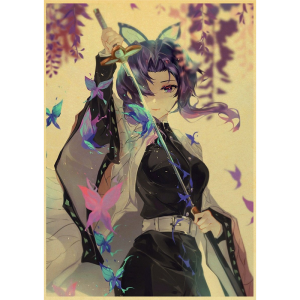 Demon Slayer Poster Shinobu 30X21cm Official Demon Slayer Merch