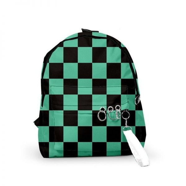 Demon Slayer Backpack  Tanjiro Kamado Pattern Pattern Only Official Demon Slayer Merch