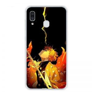 Demon Slayer Phone Case Samsung  Zenitsu Focus For A10 Official Demon Slayer Merch