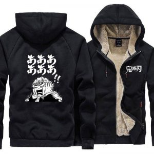 Demon Slayer Jacket  Zenitsu Screaming S Official Demon Slayer Merch