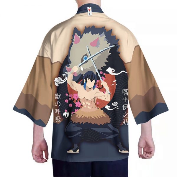 Demon Slayer Kimono - Inosuke Kimono Otaku Merch  Clothes GOT1308 - Image 2