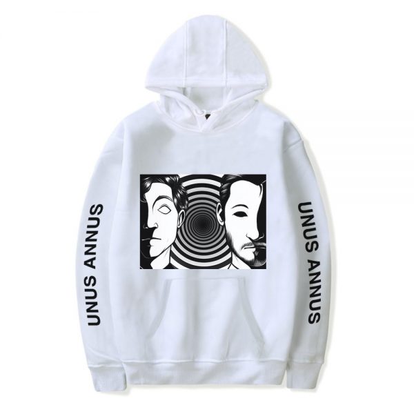 Popular TV Unus Annus Hoodies Black And White Sweatshirts Men Women Casual Autumn Winter Pullover Boys 1 - Demon Slayer Shop