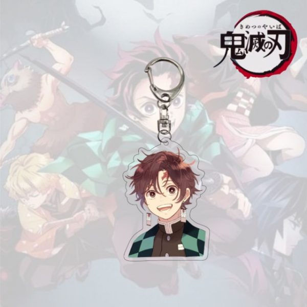 Anime Demon Slayer Keychain Acrylic Kimetsu no Yaiba Blade of Ghost Keychains Key Chain Keyring Jewelry 8.jpg 640x640 8 - Demon Slayer Shop