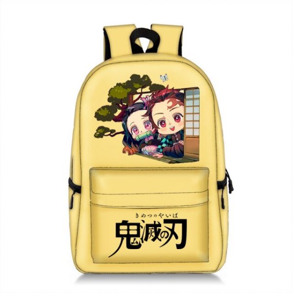 Demon Slayer Cosplay Creative Student Schoolbag Large Capacity Backpack Polyester Fashion Full Printing Backpack Anime Backpack 3.jpg 640x640 3 - Demon Slayer Shop