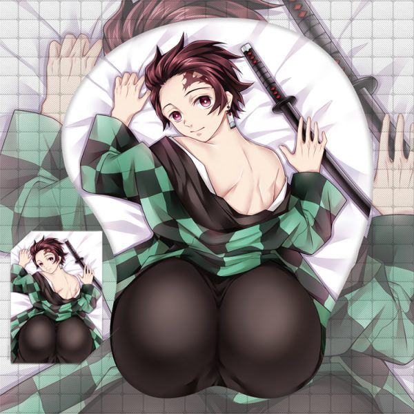 kamado tanjirou 3d butt mouse pad 2223 - Demon Slayer Shop