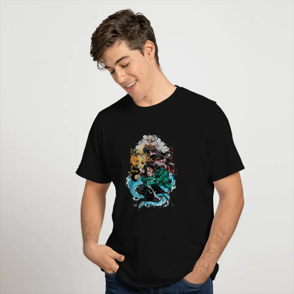 Demon Slayer T-Shirts - Core Graphic Shadow Edition - Image 2